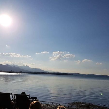 Bergblick und See Bernau am Chiemsee Exterior foto