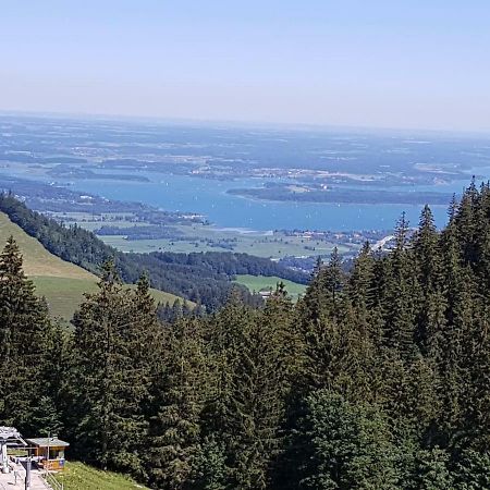 Bergblick und See Bernau am Chiemsee Exterior foto