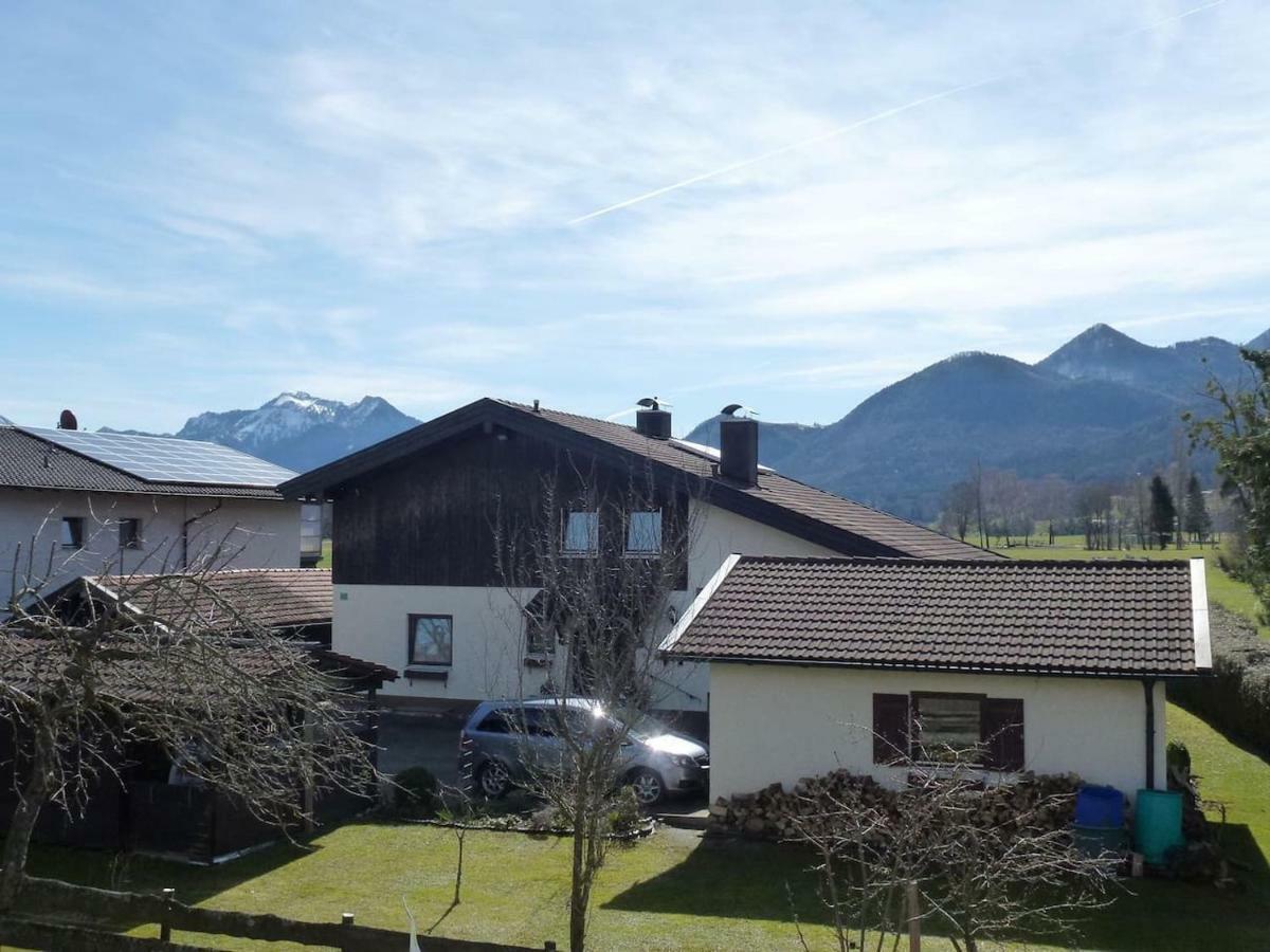 Bergblick und See Bernau am Chiemsee Exterior foto