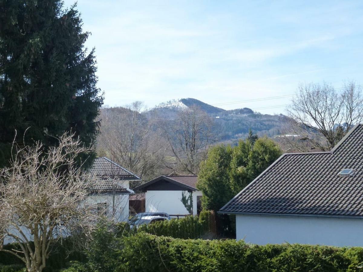 Bergblick und See Bernau am Chiemsee Exterior foto